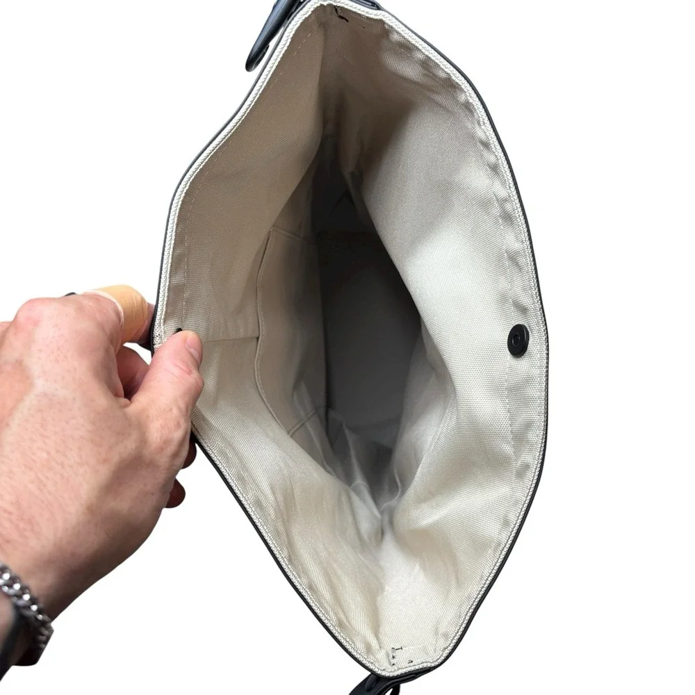 RAINS Spin Rolltop Bag‎ Bucket - Tan And Black Backpack